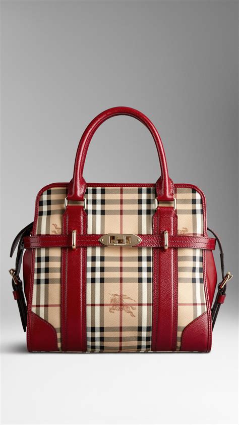 burberry haymarket red satchel|Burberry Haymarket Red Bags & Handbags for Women.